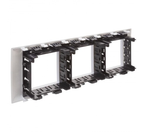 Рамка-суппорт "Avanti" для "In-liner Front",  серебристый металлик, 6модулей  4404916  DKC