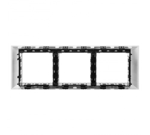 Рамка-суппорт "Avanti" для "In-liner Front",  серебристый металлик, 6модулей  4404916  DKC