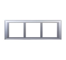 Рамка-суппорт "Avanti" для "In-liner Front",  серебристый металлик, 6модулей  4404916  DKC