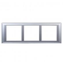 Рамка-суппорт "Avanti" для "In-liner Front",  серебристый металлик, 6модулей  4404916  DKC