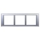 Рамка-суппорт "Avanti" для "In-liner Front",  серебристый металлик, 6модулей  4404916  DKC