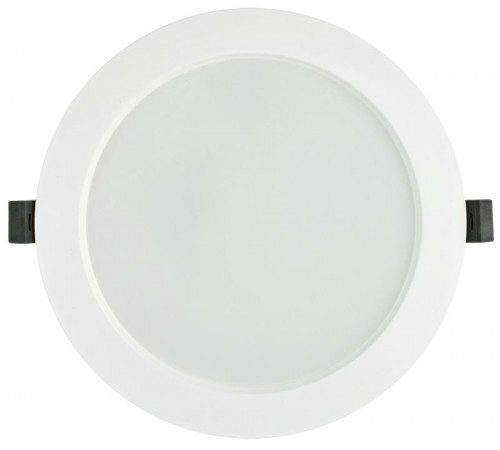 Светильник светодиодный встраиваемый ДВО 1614 белый круг 20Вт 6500К IP20  LDVO0-1614-20-6500-K01   LDVO0-1614-20-6500-K01  IEK
