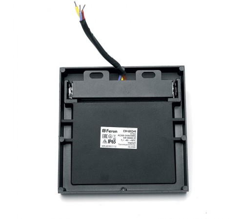 Светильник-подсветка светодиодный встраиваемый DH204 5W 4000K, IP65, черный  41163  Feron