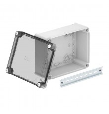 Коробка распределительная T250, 240x190x95 мм, сплош. стенка, выс. прозрач. крышка (T 250 OE HD TR)  2007776  OBO Bettermann