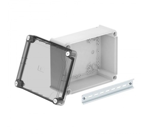 Коробка распределительная T250, 240x190x95 мм, сплош. стенка, выс. прозрач. крышка (T 250 OE HD TR)  2007776  OBO Bettermann