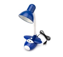 Светильник настольный Смелый Летчик на основании, с цоколем Е27, 60 Вт, цвет синий  603-1001  Rexant