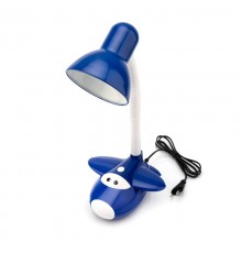 Светильник настольный Смелый Летчик на основании, с цоколем Е27, 60 Вт, цвет синий  603-1001  Rexant