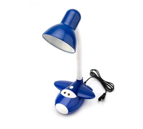 Светильник настольный Смелый Летчик на основании, с цоколем Е27, 60 Вт, цвет синий  603-1001  Rexant