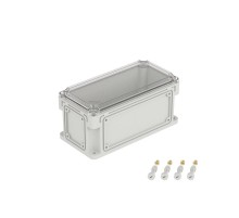 Корпус пластиковый IP67. 300х150х146 (высота крышки 21). глад. стенки. прозрачная крышка  531211  DKC