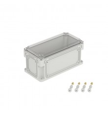 Корпус пластиковый IP67. 300х150х146 (высота крышки 21). глад. стенки. прозрачная крышка  531211  DKC