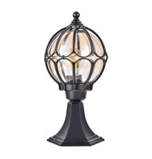 Светильник декоративный уличный PL3704 60W 230V E27 180*180*380мм черный, на постамент  06341  Feron