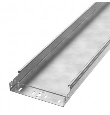 Лоток неперфорированный Профи INOX (AISI 304) 200х50x3000 (1,0 мм) (6 м/уп)  PR16.14001  Промрукав