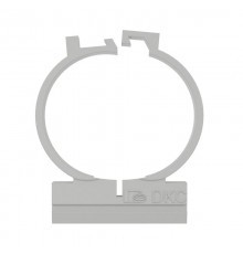 Держатель двухкомпонентный, д.25мм с фиксатором, в упаковках по 5шт.  51125R5  DKC