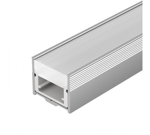 Профиль алюминиевый для светодиодной ленты WPH-FLOOR22-2000 (ARL, Пластик)   023290   Аrlight