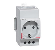 Розетка на DIN-р 2Р+Т нем.стд  004285  Legrand