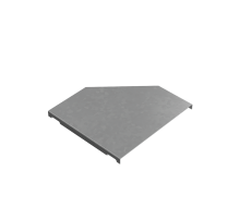 Крышка переходника левого 100-200 мм "ПЛЮС" HD  KPDplus100-200-L HD   КМ-профиль