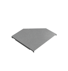 Крышка переходника левого 100-200 мм "ПЛЮС" HD  KPDplus100-200-L HD   КМ-профиль