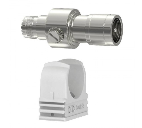 Устройства защиты от импульсных перенапряжений УЗИП для коаксиального кабеля (тип разъема S-UHF), 130 В (S-UHF M/W)  5093023  OBO Bettermann