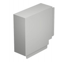 Крышка плоского угла кабельного канала WDK 100x230 мм (ПВХ,светло-серый) (WDK HF100230LGR)  6183573  OBO Bettermann