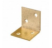 Уголок мебельный широкий 30х30х30х2мм, желт - накл.   148294  Tech-KREP