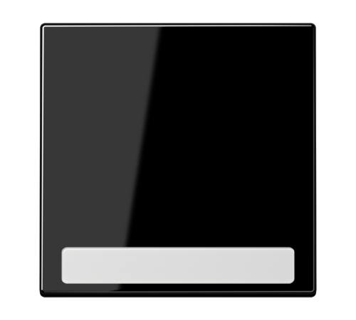 Клавиша для  выключателя с полем для надписи;чёрная  LS990NASW  Jung