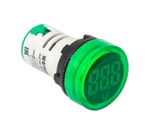 Индикатор значения напряжения зеленый ED16-22VD EKF PROxima  ed16-22vd-g  EKF