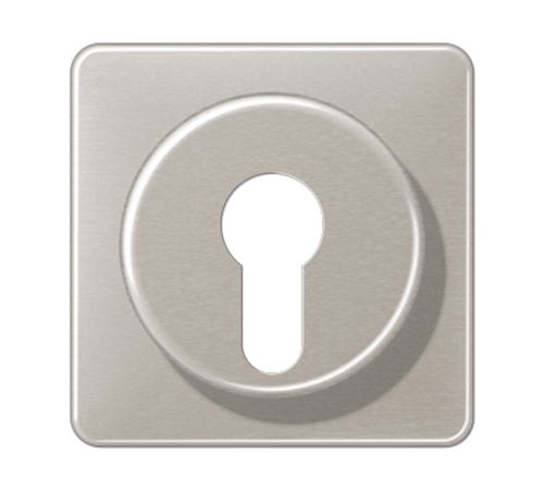 Крышка для выключателя с замком; платина  CD528PT  Jung