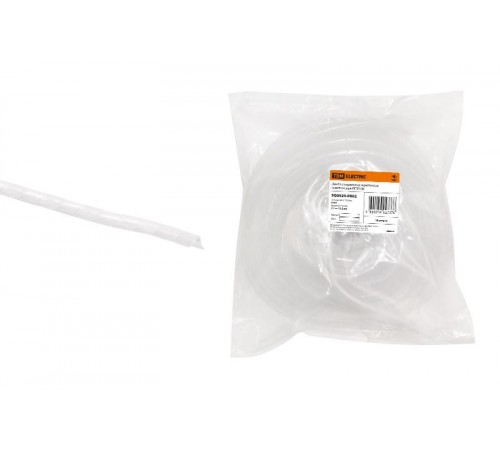 Лента спиральная монтажная пластиковая ЛСМ-08 (10 м/упак)   SQ0525-0002  TDM