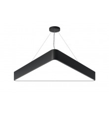 Светильник светодиодный Geometria Delta SPO-152-B-40K-048 48Вт 4000К 3500Лм IP40 800*800*80 черный подвесной  Б0050577  ЭРА