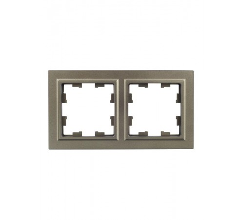 BRITE Рамка 2-ая РУ-2-БрШ шампань  BR-M22-K37  IEK