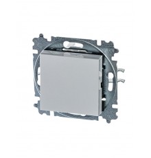 ABB Levit Серый / белый Выключатель 1-кл.  3559H-A01445 16W  2CHH590145A6016  ABB