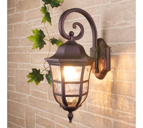 Светильник садово-парковый Dorado D кофейное золото (GL 1013D) настенный  a043639  Elektrostandard