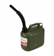 Канистра для ГСМ и технических жидкостей, вертикальная 5 л, пластиковая, усиленная  80-0204  REXANT