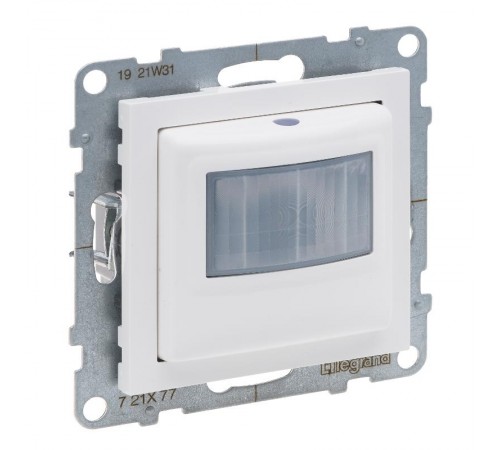 SUNO Датчик движения 180° 400Вт с нейтралью. Цвет "Белый"  721177  Legrand