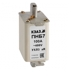 Предохранитель ПНБ7-400/100-80-40А-УХЛ3  110940  КЭАЗ