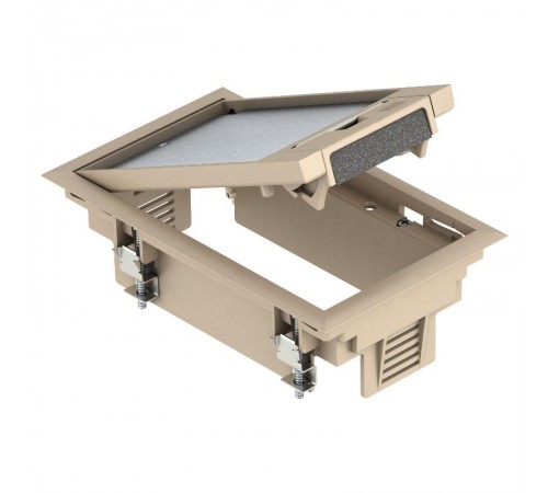 Лючок GES2U (универсальный) 3xModul45 (для 1xUT3, полиамид, бежевый)  7405124  OBO Bettermann