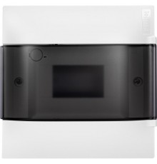 Practibox S Пластиковый щиток Встраиваемый 1X6 Дымчатая дверь  134556  Legrand