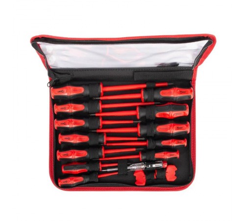 Набор диэлектрических отверток НИО-15 серия ПРОФИ  103015  КВТ