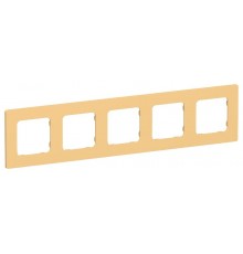 FLITE Classic Рамка 5-ая РУ-5-К-ФлЗ золотарникIEK  FI-M52-32-20-K90  IEK