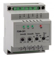 Реле выбора фаз OptiDin ПЭФ-301-УХЛ4  114066  КЭАЗ