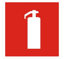 Наклейка "Огнетушитель" F04 (200х200мм.) EKF PROxima  an-4-02  EKF