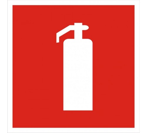 Наклейка "Огнетушитель" F04 (200х200мм.) EKF PROxima  an-4-02  EKF