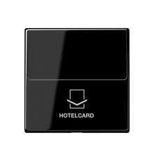 Накладка-картодержатель для балансирных механизмов 531U, 532U, 533U, 534U; термопласт; черный; A500  A590CARDSW  Jung