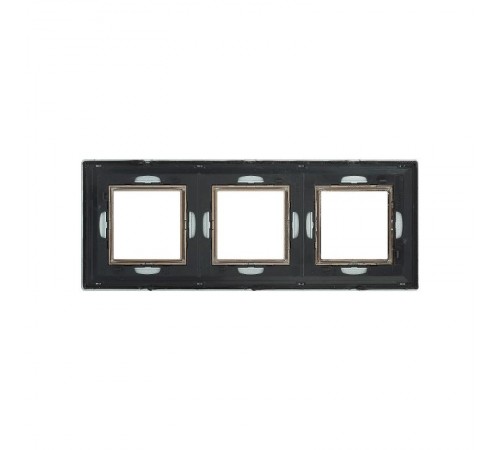 Рамка из металла, "Avanti", светло-серебристая, 6 модулей  4404856  DKC