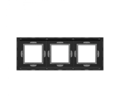 Рамка из металла, "Avanti", светло-серебристая, 6 модулей  4404856  DKC