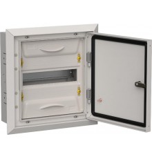 TITAN 5 Корпус металлический ЩРв-12 (1х12) 380х365х130 IP31 серый  TI5-50-V-012-31-7035  IEK