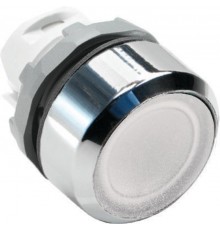 Кнопка MP1-21C прозрачная (только корпус) с подсветкой без фикса ции  1SFA611100R2108  ABB