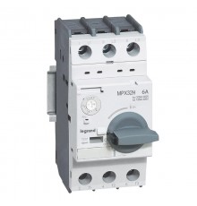 Автоматический выключатель для защиты электродвигателей MPX3 T32H 6A 100kA  417328  Legrand