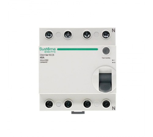 Выключатель дифференциального тока (УЗО) 4P 40А 300мА Тип-AC City9  C9R66440  SE
