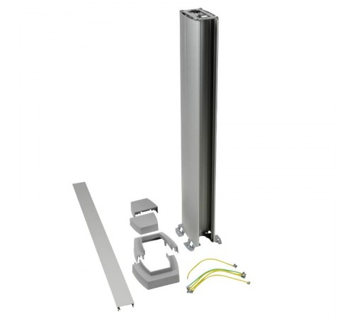 Мини-колонна с крышкой Snap-On , 2 секции 0,68 м.,алюм   653024  Legrand